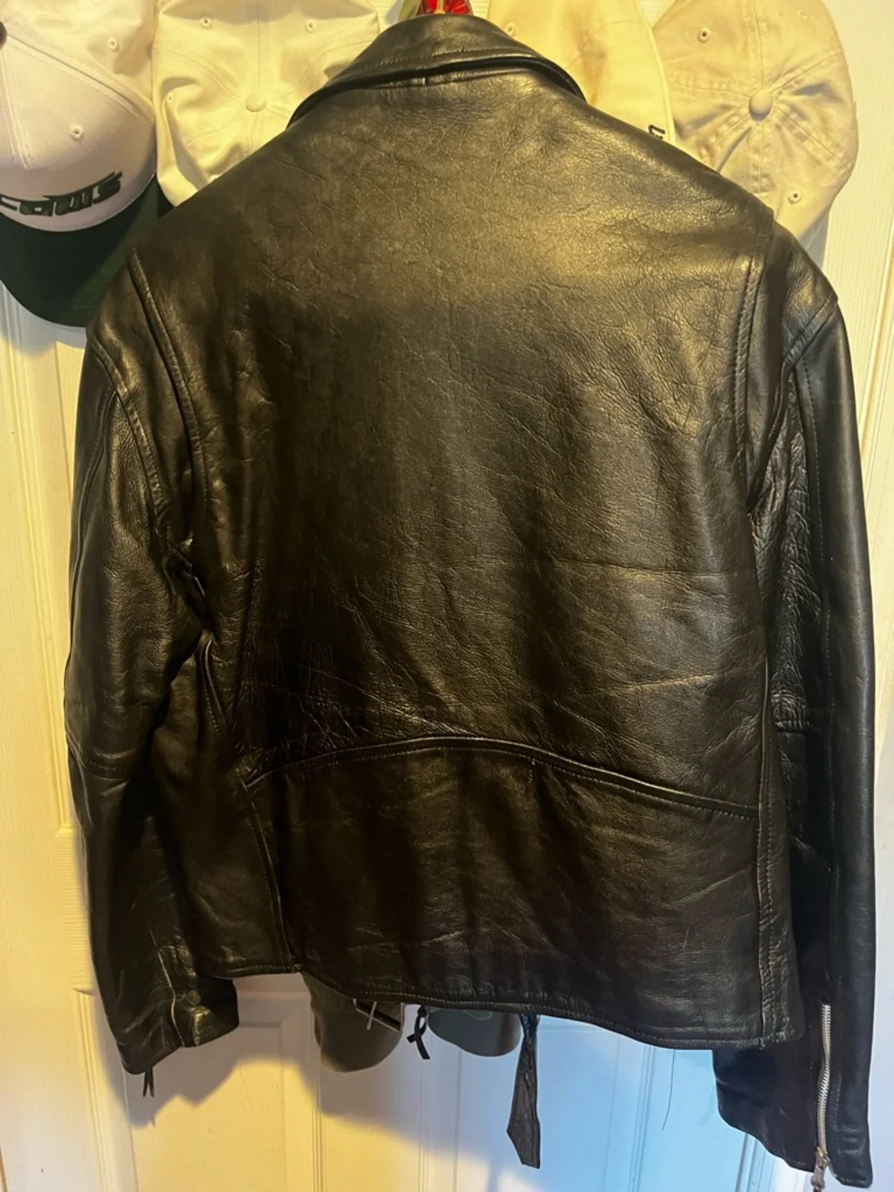 Black Motorcycle Jacket - Picture 7 of 9